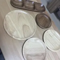 木製プレートセット 5枚入り