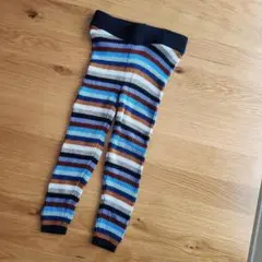 FUB　ボーダーリブニットパンツ