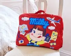 セール品　ペコちゃん　トラベル　バッグ　不二家　ミルキー　ANA