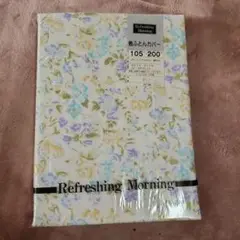 花柄 敷き布団用カバー 105cm x 200cm