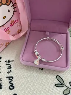 シルバーブレスレット ギフトボックス付き