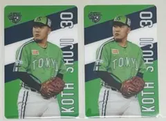 東京ヤクルトスワローズ　荘司宏太 燕プロジェクト　カード