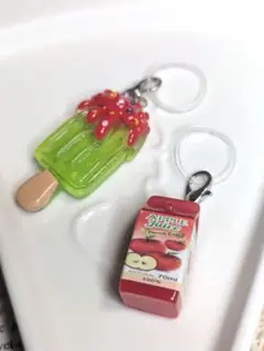 アイスキャンディーとジュースのアンブレラマーカー♡　２個セット☆