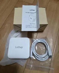 【新品】Lettop GaN急速充電器 100W USB-C 2ポート PD対応