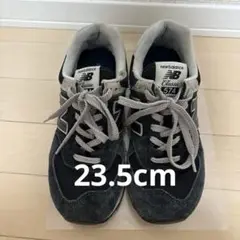 New Balance スニーカー ブラック ML574EVB 23.5cm