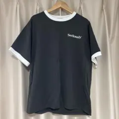 アベイル　レディース　Tシャツ　黒　カジュアル