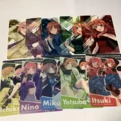 五等分の花嫁　ブラインドコレクションシート　22枚セット