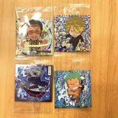 ワンピース 大海賊シールウエハース ４枚セット