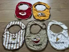 食べ物モチーフ スタイセット 5枚