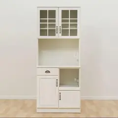 【匿名配送たのメル便】ニトリ　食器棚　ミランダ