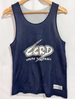 リバーシブル　YOUTH BASKETBALL タンクトップ S ネイビー　子供