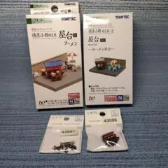 鉄道模型　屋台　ラーメン　セット　ジオコレ　情景コレクション　トミーテック