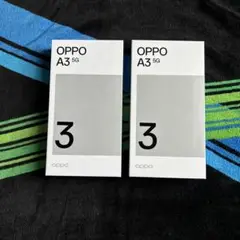 OPPO A3 5G 本体 2台セットメモリー4GB 128GB
