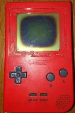 【激安】ゲームボーイポケット 赤 ジャンク Nintendo ゲーム機器