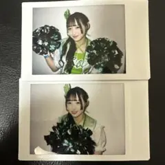 【2枚セット】iLiFE! 若葉のあ チェキ（チア衣装）