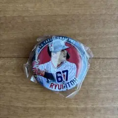 ヤクルトスワローズ　SWALLOWS選手　缶バッジ　ガチャ　伊藤琉偉 選手　新品