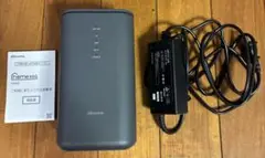 docomo home5g HR02 ダークグレー