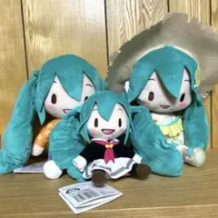 ふわぷち　初音ミクぬいぐるみ3体セット