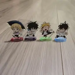 ウィッチウォッチ アクリルスタンド 使い魔4人セット　ジャンプショップ