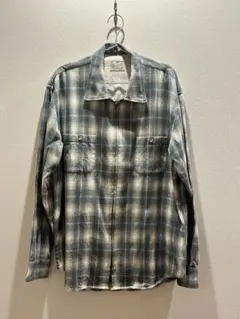 PABLO VINCI Ombre check zip shirt