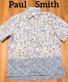 ポールスミス　リバティ花柄シャツ　半袖