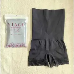 VIAGE ウエストシェイパー ブラック