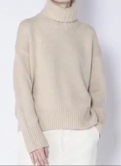 GALERIE VIE ギャルリーヴィー ファインウール タートルニット