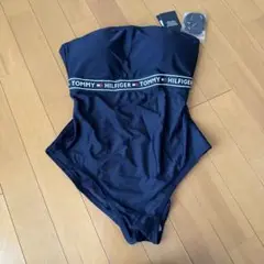 TOMMY HILFIGER ネイビー ワンピース水着 XL