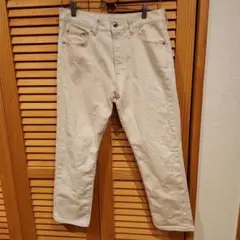 無印良品　デニム　アイボリー　27
