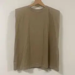 ミラオーウェン　肩パッド入り　ノースリーブ