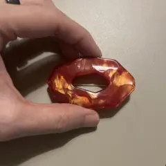ブローチ オールドプラスチック