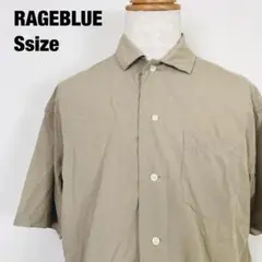 RAGEBLUE レイジブルー　半袖 シャツ ベージュ H3