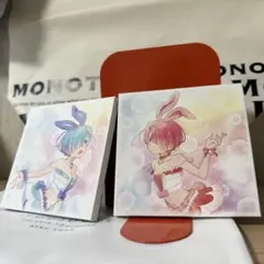 リゼロ　ラム、レム バニー衣装 キャンパスボード