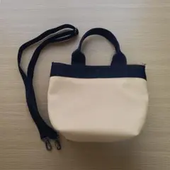 新品未使用　tonto　トートバッグSサイズ　ストローイエロー　ショルダー付き