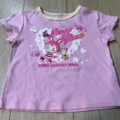 平成レトロ　メゾピアノベリエちゃん いちごTシャツ　100