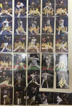 侍ジャパンチップス 金箔サインカードセット