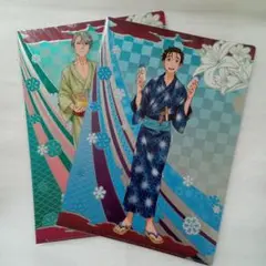 ユーリ!!! on ICE　クリアファイル　勝生勇利　ヴィクトル・ニキフォロフ