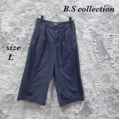 B.S collection (L) 7分丈 ワイドパンツ