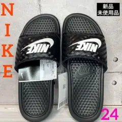 【可愛い】NIKE ナイキ ベナッシ JDI スライド　箱なし　ブラック　24