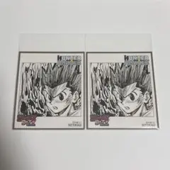 アニメイト ジャンプフェア 2021 HUNTER╳HUNTER ゴン ミニ色紙