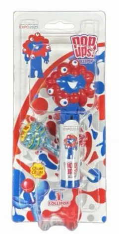 （新品）ポップアップス！ミャクミャク チュッパチャプス