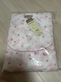 婦人用綿混思いやりパジャマ花柄ピンクL