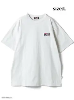 【FILAｘBE:FIRST 】ロゴワッペンTシャツ[ar085]