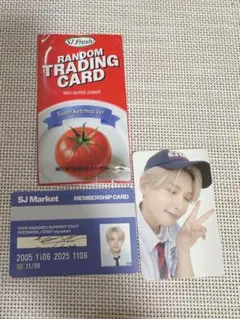 SUPERJUNIOR SJマーケット入場特典カードランダムトレカリョウクセット