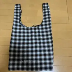 チェック柄エコバッグ