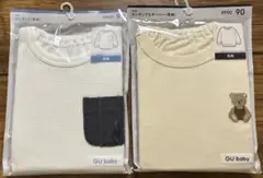 GU かんたんT 長袖　プルオーバー　長袖　90cm