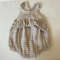 【美品】クインシーメイ ロンパース6-12m