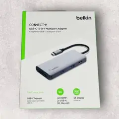 新品未開封 Belkin ベルキン USB-Cハブ 5-in-1 4K@30Hz