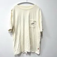 KRIFF MAYER XL ポケット付きTシャツ クリーム色　メンズ