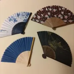 木製でできている扇子